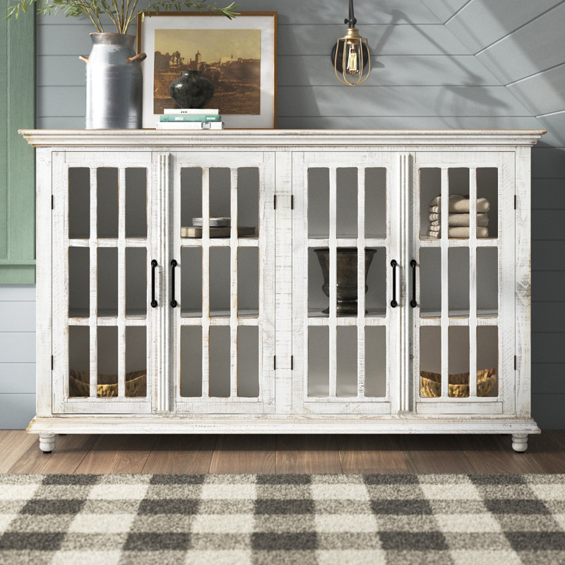 Sand & Stable Cerro 71'' Solid Wood Sideboard & Reviews Wayfair Canada